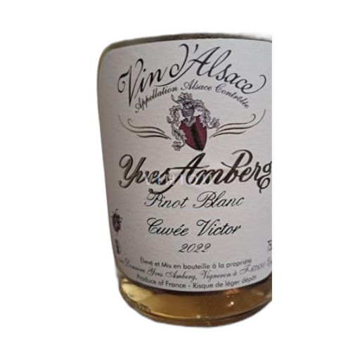 Alsace Pinot blanc Yves Amberg Victor 2022