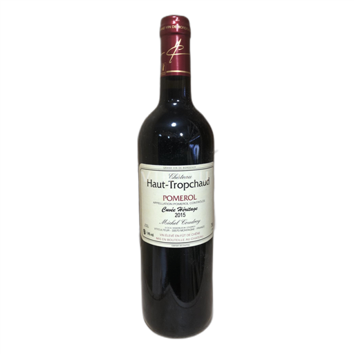 Bordeaux Pomerol Château Haut-Tropchaud Héritage 2015