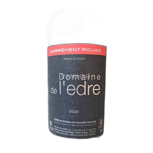 Roussillon Côtes-du-roussillon-villages Domaine L'Edre Carrément Rouge 2021