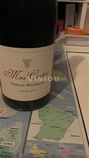 Roussillon Côtes du Roussillon Mas Cristine 2019