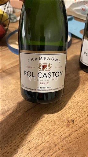Champagne Pol Caston Brut Icke årgångsbetecknad