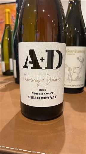Vùng trồng nho được cấp phép California Bờ Bắc Domaine Anthony & Chardonnay 2020