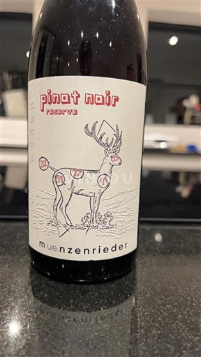 Burgenland Không được chỉ định Muenzenrieder Pinot Noir Reserve Không niên vụ