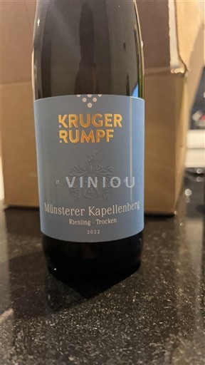 Nahe Kruger-Rumpf Münsterer Kapellenberg VDP Erste Lage 2022