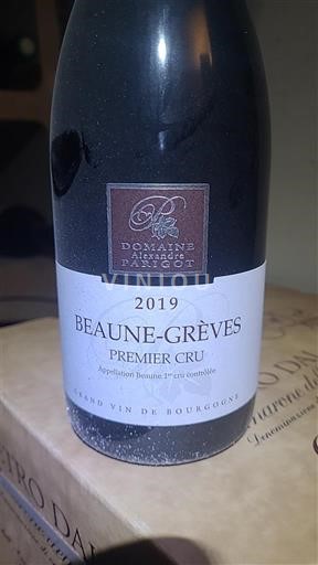 Burgundi Beaune Premier Cru Domaine Parigot Beaune-Grèves 2019