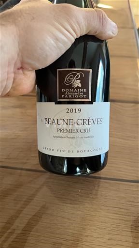 Bourgogne Beaune Premier Cru Domaine Parigot Beaune-Grèves 2019
