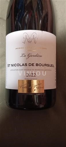Údolí Loiry Saint-Nicolas-De-Bourgueil Jacques & Vincent Marileau La Gardière 2022