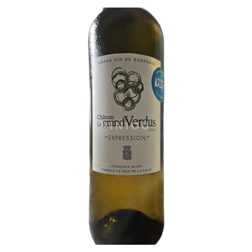 Burdeos Bordeaux blanco Château Le Grand Verdus Expression 2021