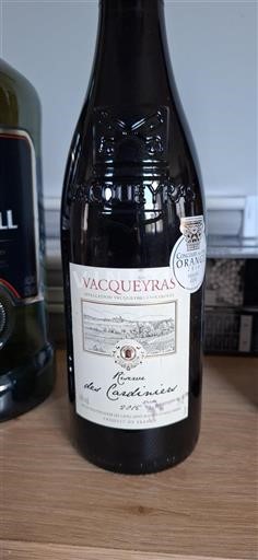 Rhône-dalen Vacqueyras Caves Saint-Roman Réserve des Cardinaux 2015