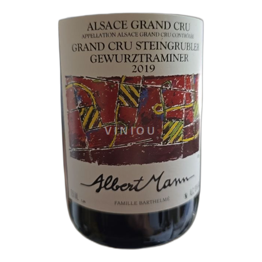 Alsace Alsace Grand Cru Grand Cru Albert Mann Sibel - Steingrubler 2019