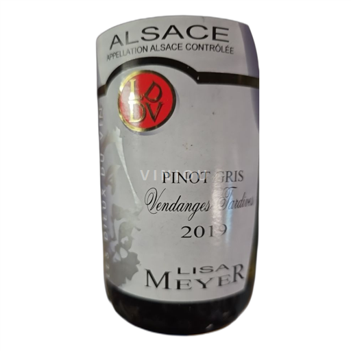 Alsace Pinot Grå Vendanges Tardives Lisa Meyer 2019