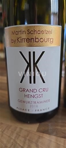 Alsace Không được chỉ định Grand Cru Martin Schaetzel by Kirrenbourg Hengst 2016