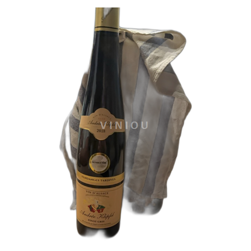 Alsace Pinot Grigio André Klipfel vendanges tardives 2018 2018
