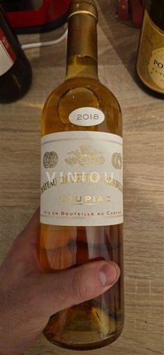 Bordeaux Loupiac Château Dauphiné Rondillon 2018