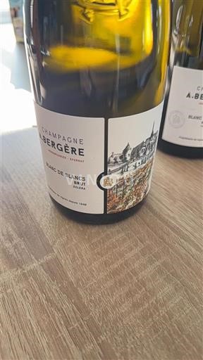 Champagne Không được chỉ định A. Bergère Solera Không niên vụ