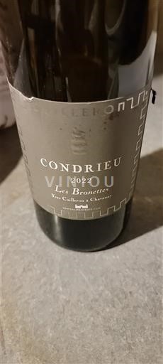 Rhône Valley Condrieu Yves Cuilleron Les Bronnettes 2022
