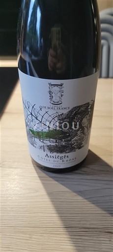Rhônevallei Côtes-du-rhône Boe France Assiégés 2023