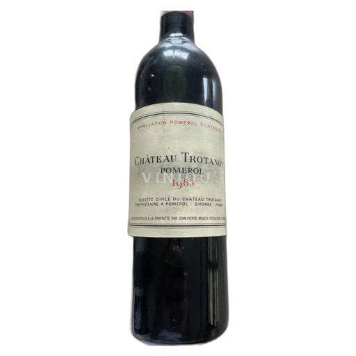 Bordeaux Pomerol Château Trotanoy 1983