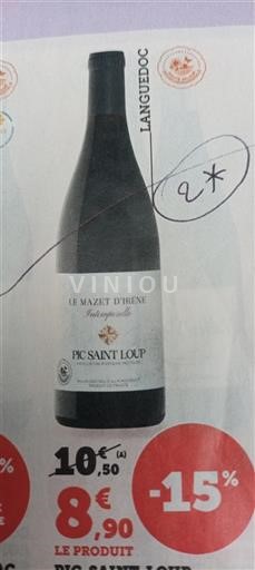 Languedoc Pic-saint-loup Le Mazet Irène 2024