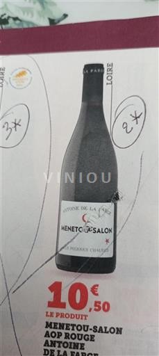 Loire-dalen Menetou-Salon Antoine de la Farge Les Piemonts Chaux 2024