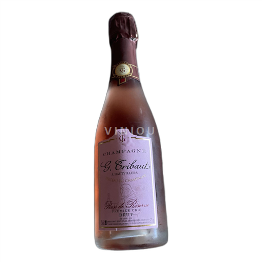 Champaña Champán G. Tribaut Réserve Brut Rosé Sin añada