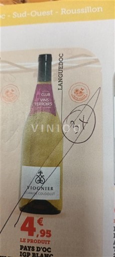 Languedoc y Rosellón País de Oc Club des Vins & Terroirs Viognier 2024