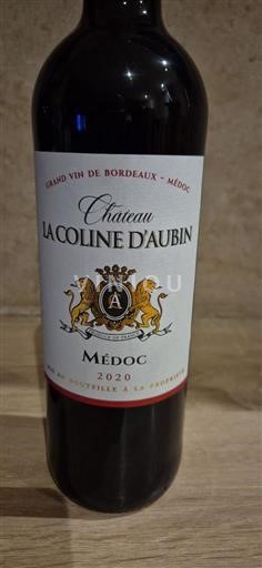 Burdeos Médoc Château La Coline Aubin 2020