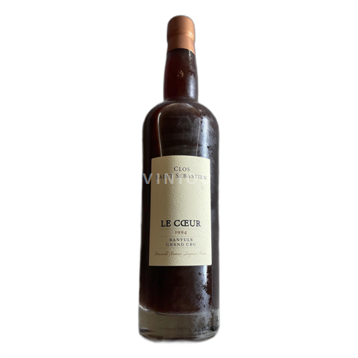 Languedoc ja Roussillon Côte Vermeille Clos saint Sébastien banyuls Le coeur 1994