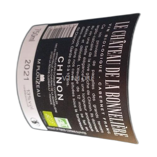 Loire Valley Chinon Domaine La Bonnelière 2021