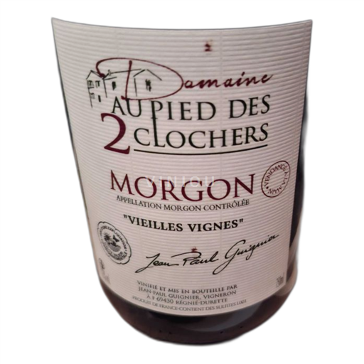 Beaujolais Morgon Domaine Au Pied des 2 Clochers Vieilles Vignes 2021