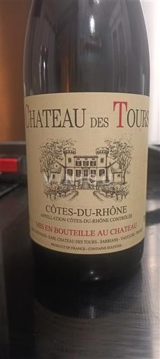Rhône-dalen Côtes-du-Rhône Domaine Des Tours 2015