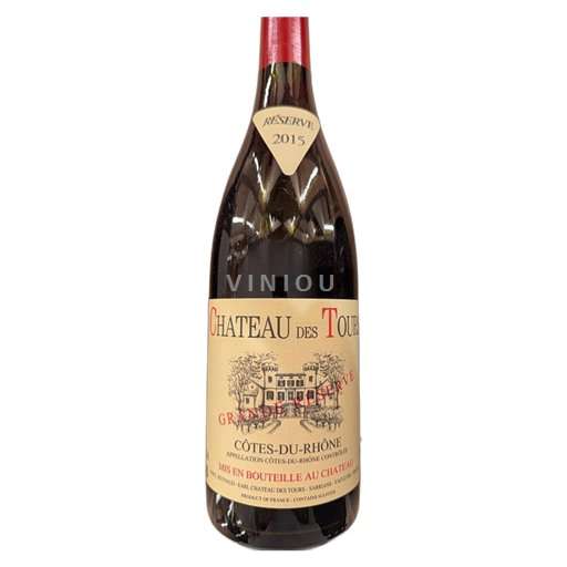 Rona dolina Côtes-du-Rhône Domaine Des Tours 2015