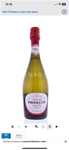 Benecija Prosecco Spumante Neleten.