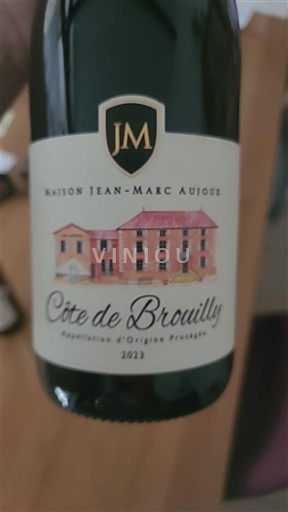 Beaujolais Côte-de-brouilly Maison Jean-Marc Aujoux 2023