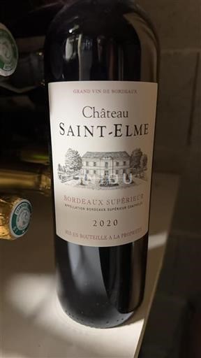 Bordeaux Bordeaux Supérieur Château Saint-Elme 2020