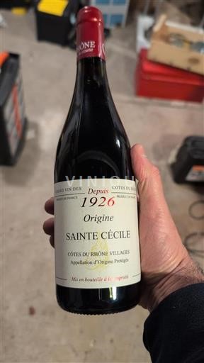 Rhône Valley Côtes du Rhône Villages Origine Sainte Cécile 2022