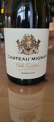 Langvedok Minervois Château Mignan Pech Quisou 2021