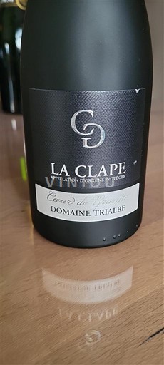 Languedoc La Clape Domaine Trialbe Cœur de Grainité Không niên vụ