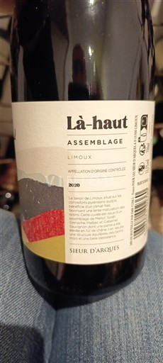 Languedoc Limoux Sieur Arques Là-haut Assemblage 2020