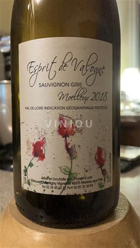 Loire Valley Esprit de Valogne 2018