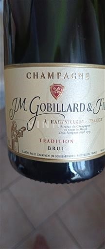 Champagne J.M. Gobillard & Fils Tradition Niet-geïntegreerd