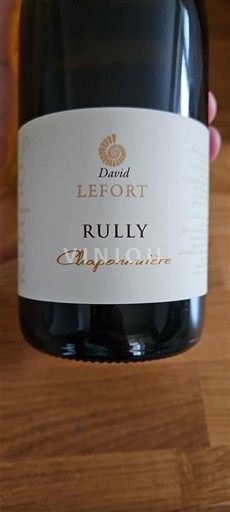 Burgundsko Rully David Lefort Chaponnière 2024