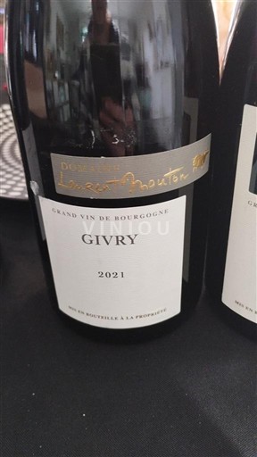 Bourgogne Givry Domaine Laurent Mouton 2021