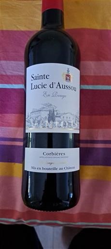 Languedoc Corbières Domaine Sainte Lucie Aussou En Rouge 2022
