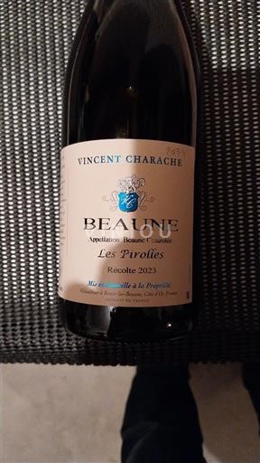 Bourgogne Beaune Vincent Charache Les Pirolles 2023