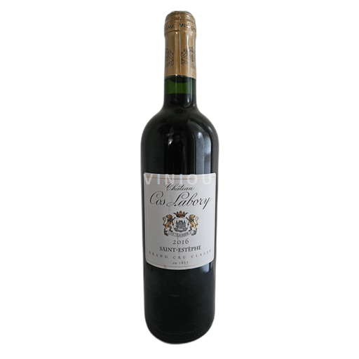 Bordeaux Saint-Estèphe Château Cos Labory Grand Cru classé 2016