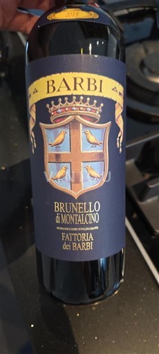 Toscana Brunello di Montalcino Fattoria dei Barbi 2015