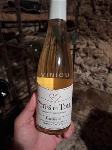 Lorraine Côtes-de-toul Vincent Laroppe Auxerrois 2019