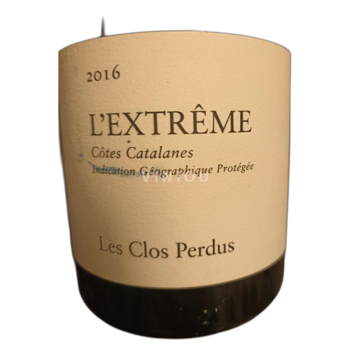 Languedoc og Roussillon Catalansk skråning Clos Perdu 2016