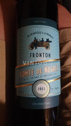 Zuidwest-Frankrijk Fronton Comte de Negret Grande Réserve 2022
